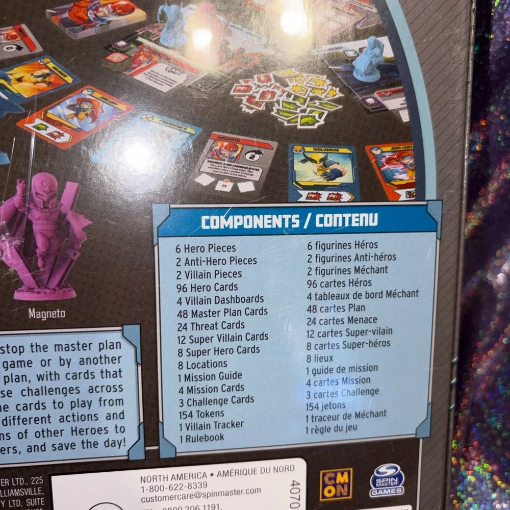 X-Men Marvel United Board Game